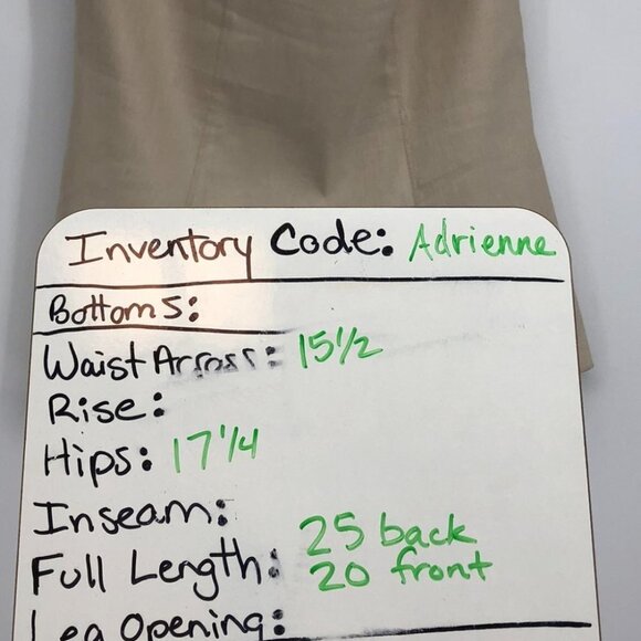 Bebe Linen Fit and Flare Hi Lo pencil skirt in Creme / Parchment shade size 6 - Picture 14 of 16